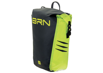 BRN Borsa Bike Trip Anteriore-giallo fluo